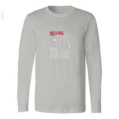 Billy Joel 12 Gärten Live Langärmlige Shirts von @Breez