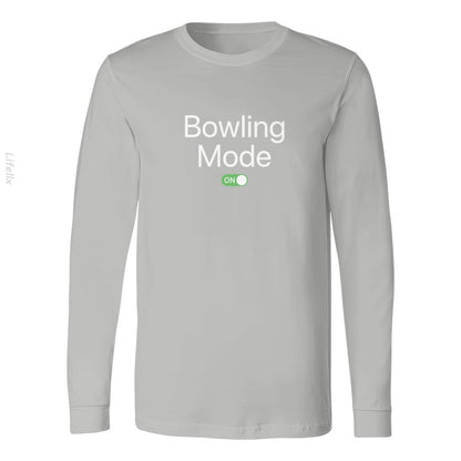 Bowling-Modus aktiviert Sportler Langärmlige Shirts von @Breez