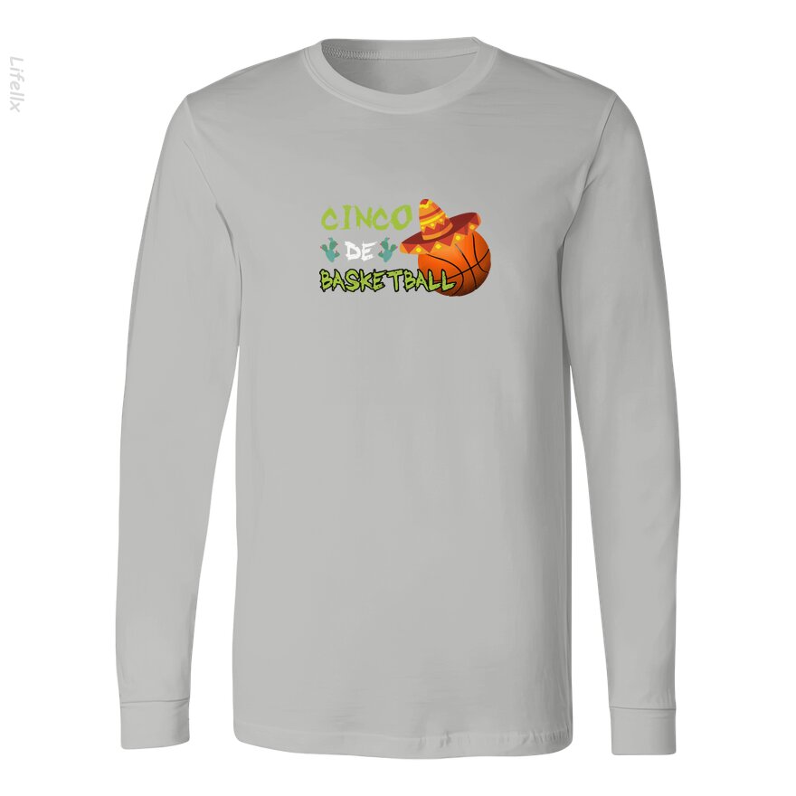 Basketball Ball Cinco de Mayo Langärmlige Shirts von @Silviaro