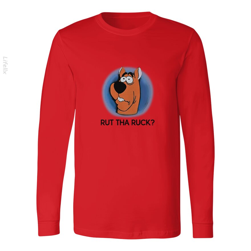 Scooby-Doo - Rut Tha Ruck Schwarz Langärmlige Shirts von @Silviaro