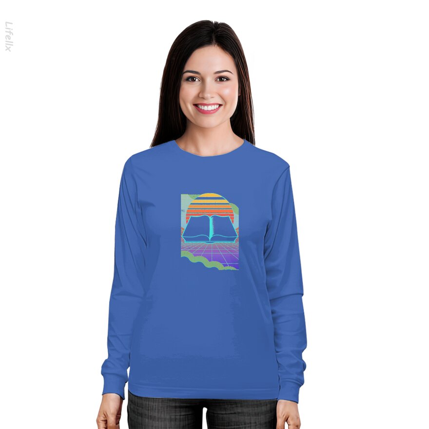 Book Lover Reading Book Lover Retro Long Sleeves By @Breez