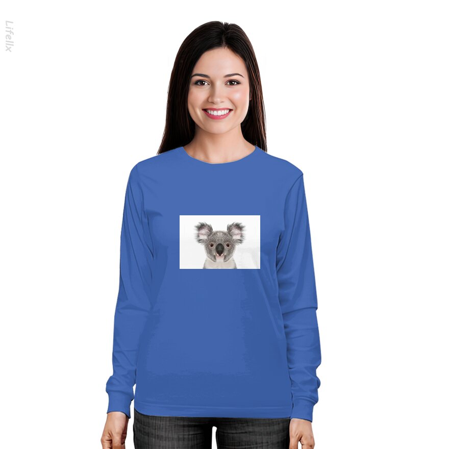 Koala Bear Portrait Long Sleeves By @Silviaro