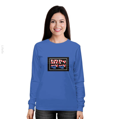 USA Trump 2024 House Flag Long Sleeves By @Breez