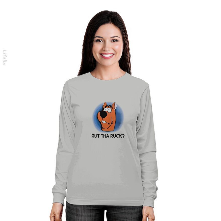 Scooby-Doo - Rut Tha Ruck Schwarz Langärmlige Shirts von @Silviaro