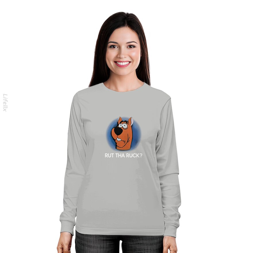 Scooby-Doo - Rut Tha Ruck Weiß Langärmlige Shirts von @Silviaro