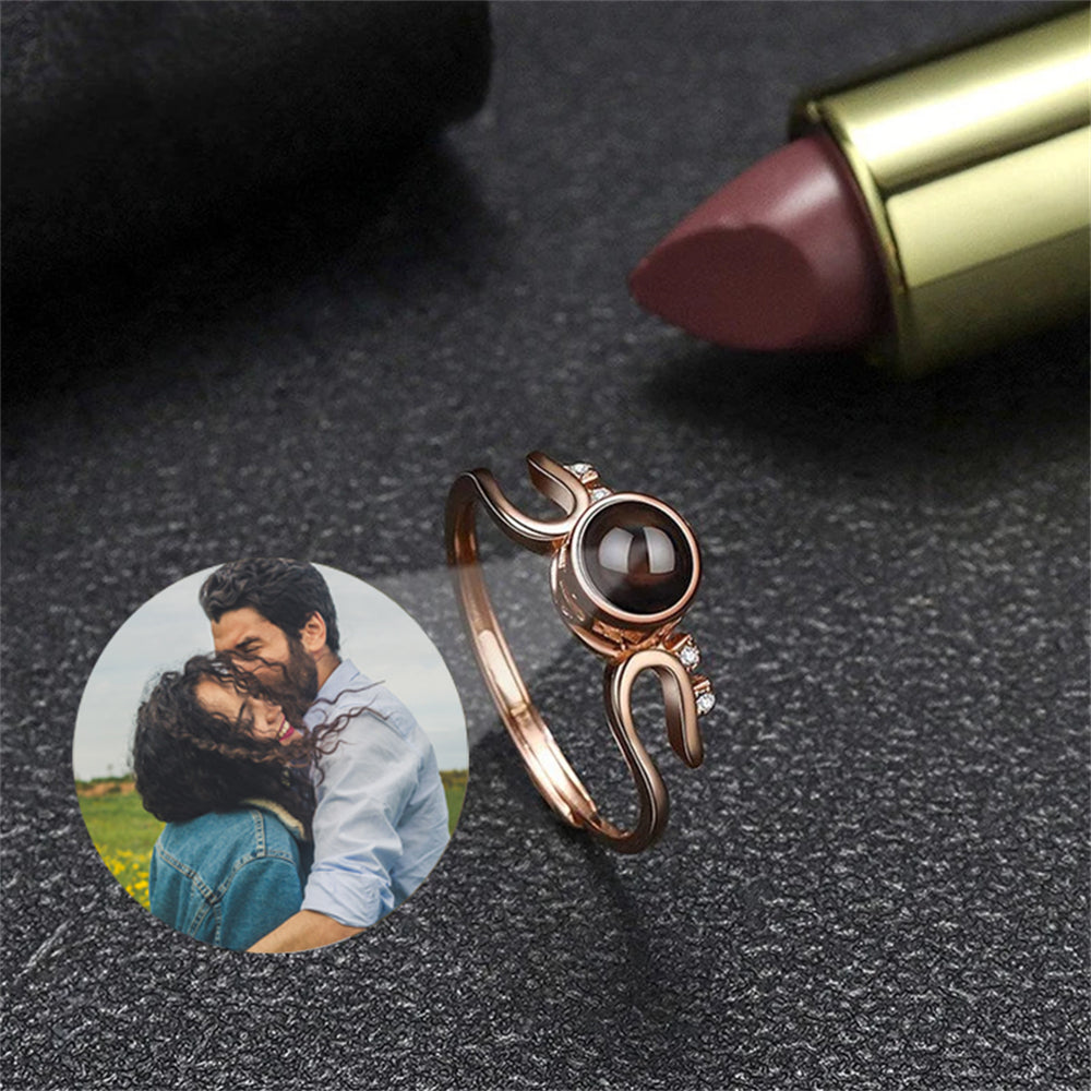 Anillo Personalizado Proyección de Foto