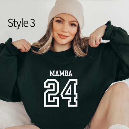 Kobe Mamba 24 Vintage Crewneck Sweatshirt