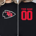 Personalized TS Chiefs Crewneck Sweatshirt