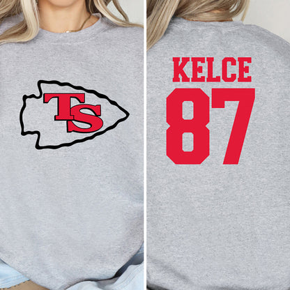 Personalized TS Chiefs Crewneck Sweatshirt