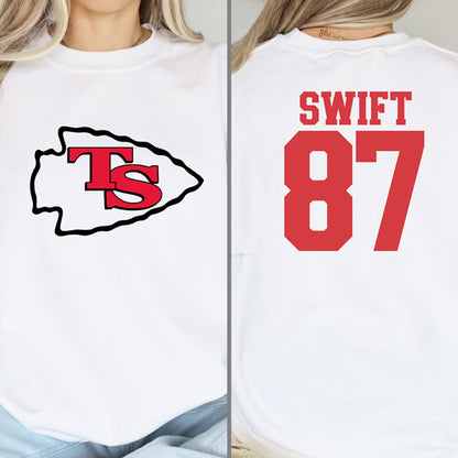 Personalized TS Chiefs Crewneck Sweatshirt