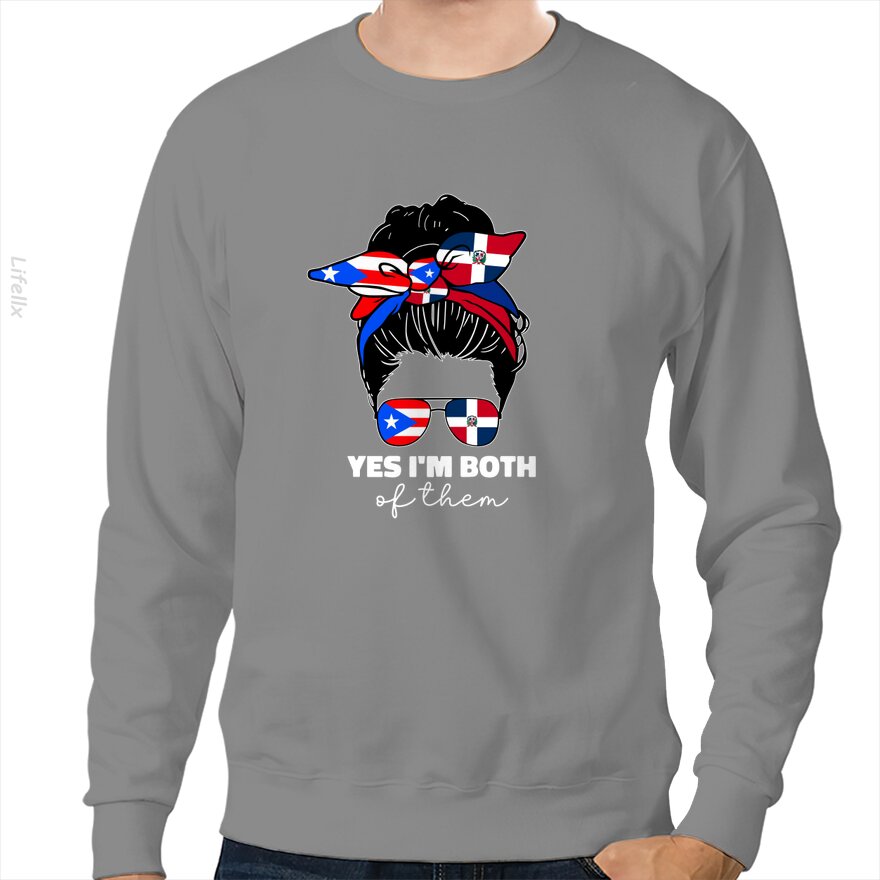 Dominirican Gril Sweatshirt By @Breez