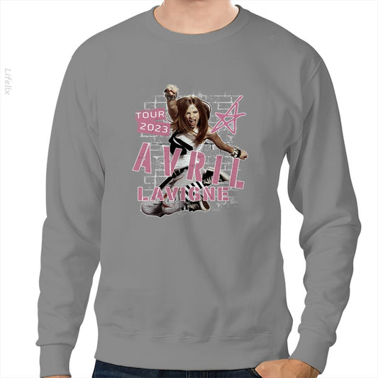 Tournée Vintage 2003 d'Avril Lavigne Sweat-shirt par @Harold