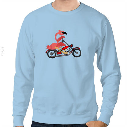 Vogel Motorfiets Sweatshirt door @Breez