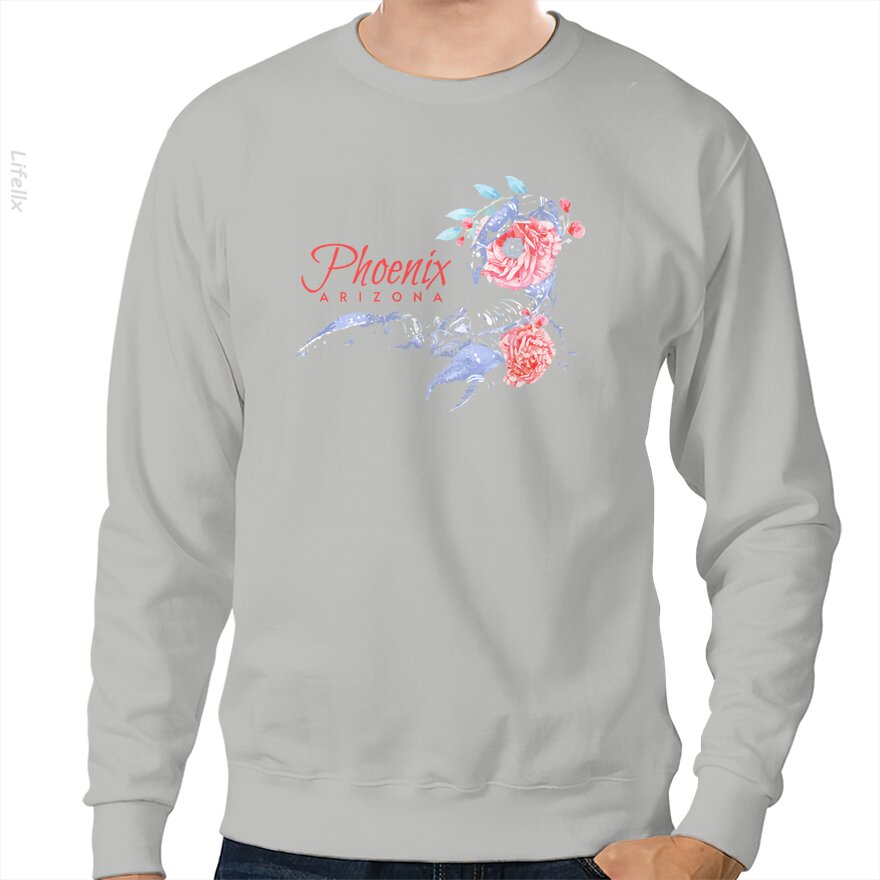 Cactus Succulent Scorpion du Désert Sweat-shirt par @Silviaro