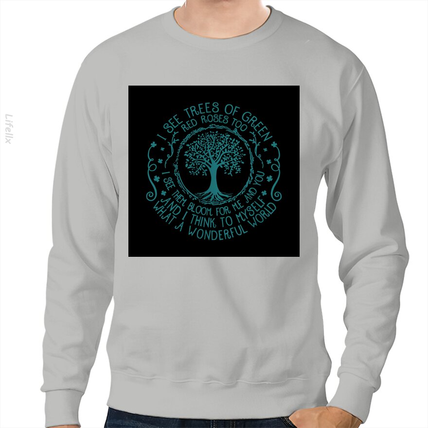 Arbre de Vie Sweat-shirt par @Silviaro