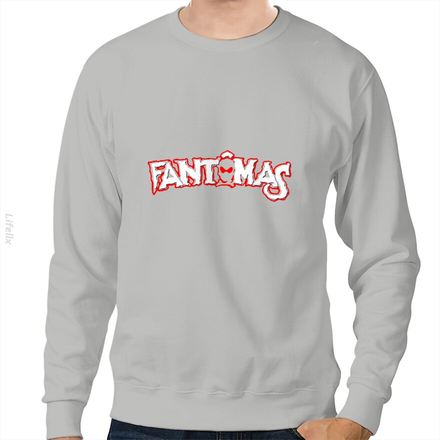 Fantomas logo Sweatshirt By @Breez