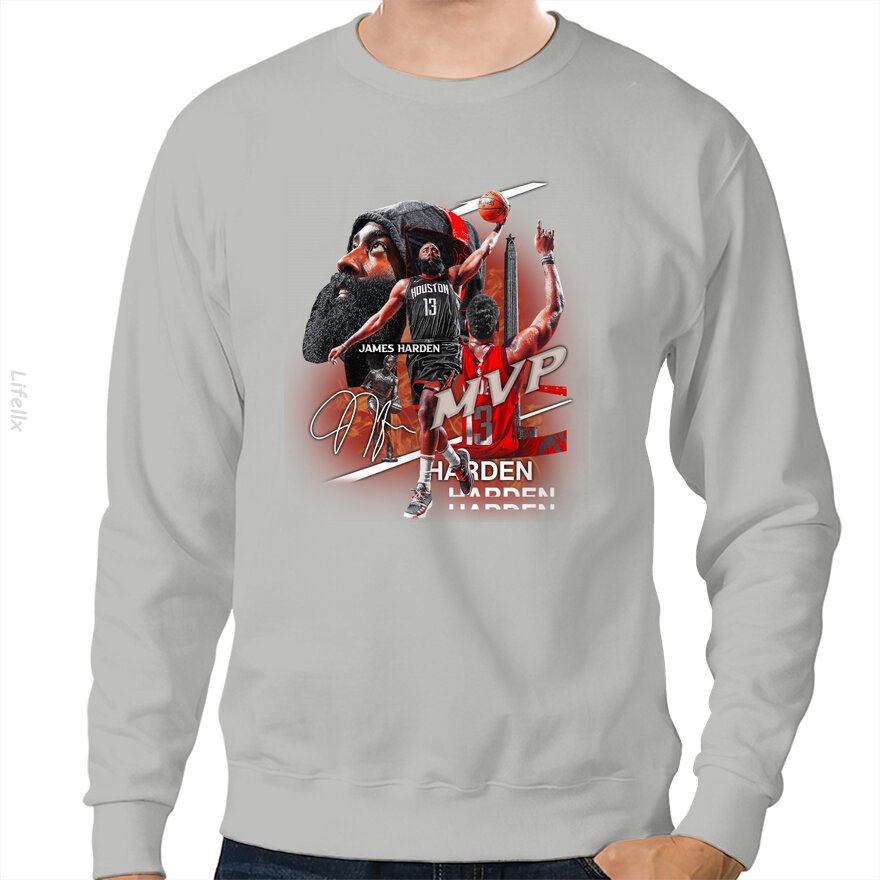 Style graphique vintage années 90 James Harden Sweat-shirt par @Silviaro