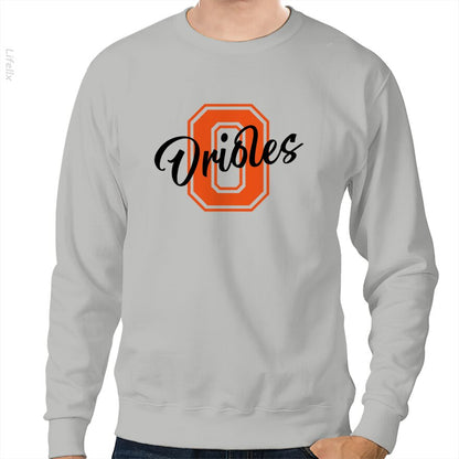 Orioles Vintage Sweat-shirt par @Breez