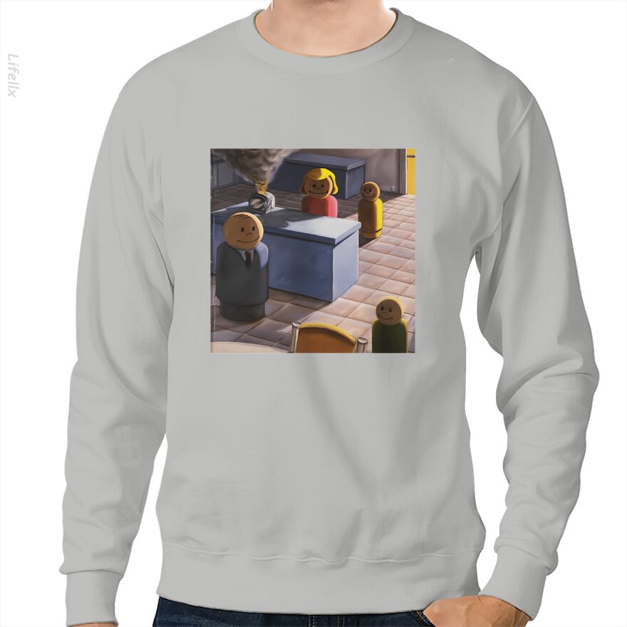 Sunny Day Real Estate - Dagboekjongen Sweatshirt door @Breez