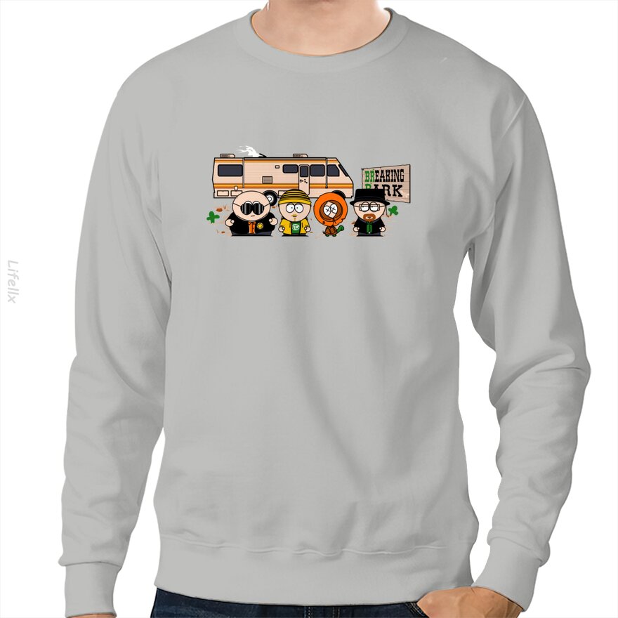 Breaking Park - Breaking Bad Sweatshirt von @Silviaro