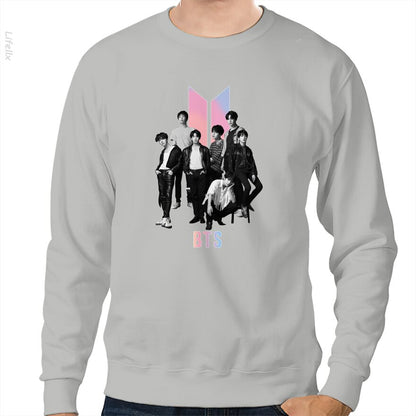 Bangtan BTS Gruppe Sweatshirt von @Silviaro