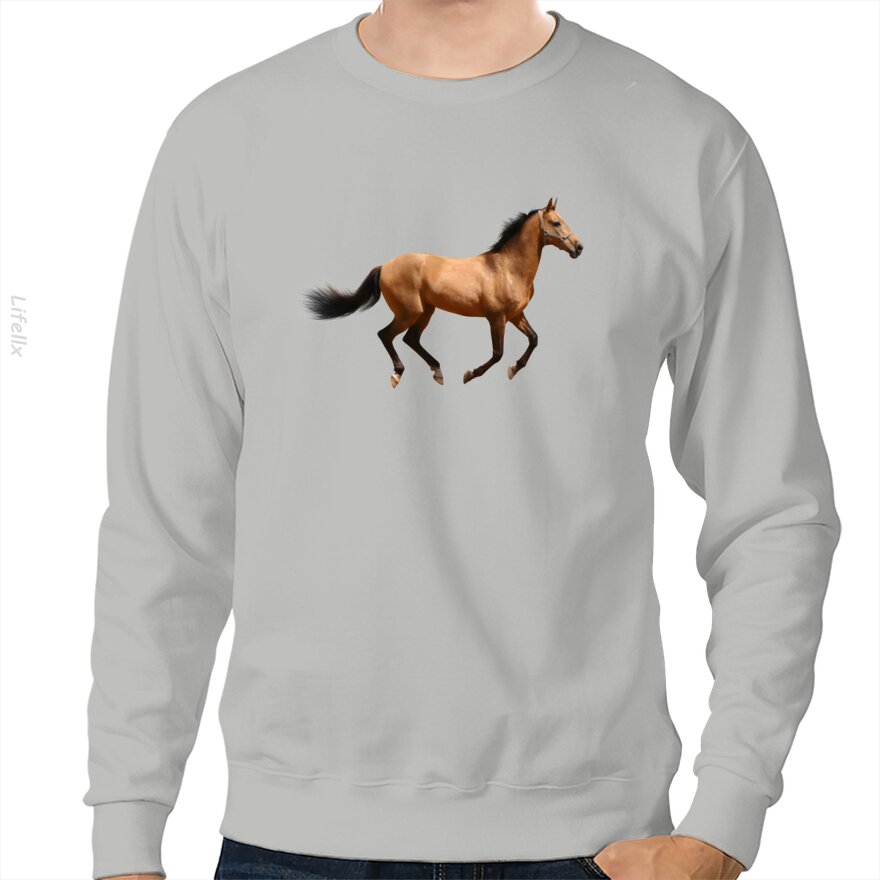 Horse Clothing Accessories Sweatshirt By @Breez