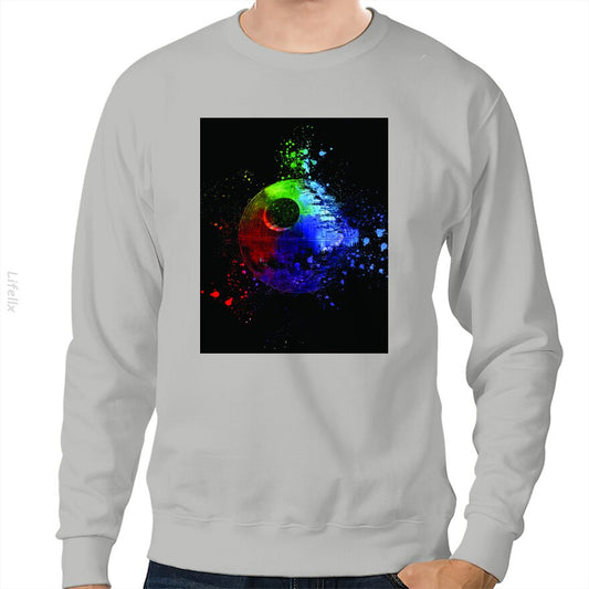 Death Star Wars Movie Sweatshirt By @Silviaro