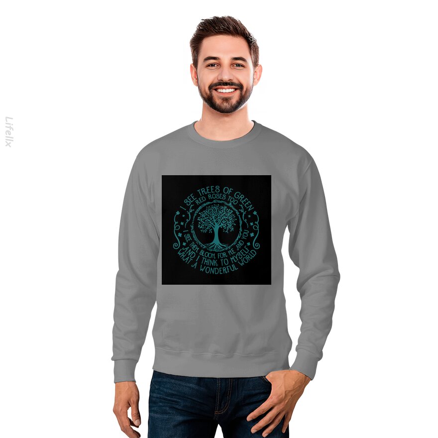 Arbre de Vie Sweat-shirt par @Silviaro