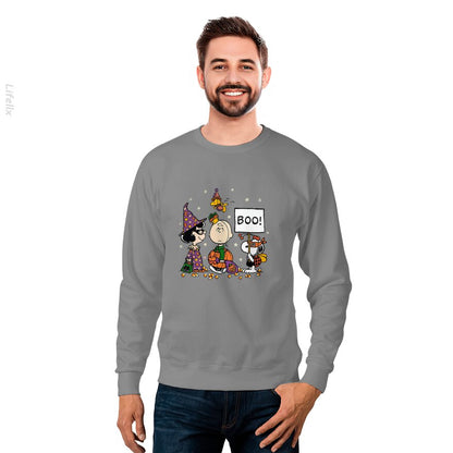 Snoopy rétro Halloween Sweat-shirt par @Silviaro