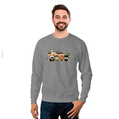 Breaking Park - Breaking Bad Sweatshirt By @Silviaro