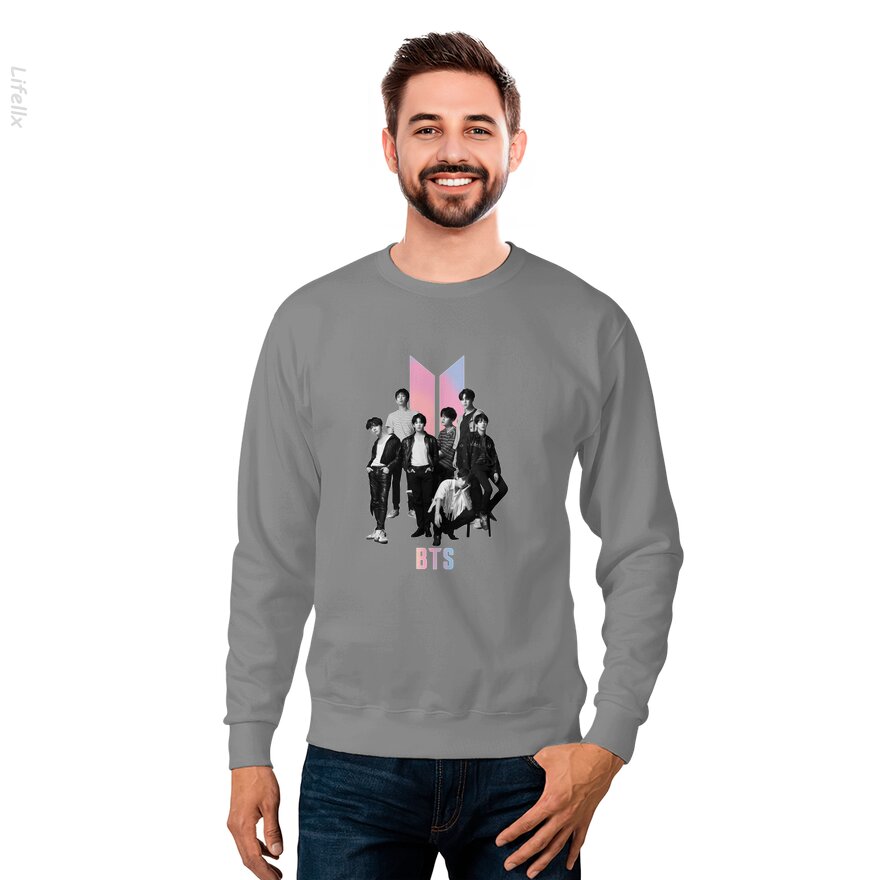 Bangtan BTS Group Sweatshirt By @Silviaro