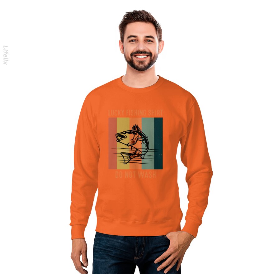 Pêche Papa Hobby Plein Air Vintage Sweat-shirt par @Silviaro