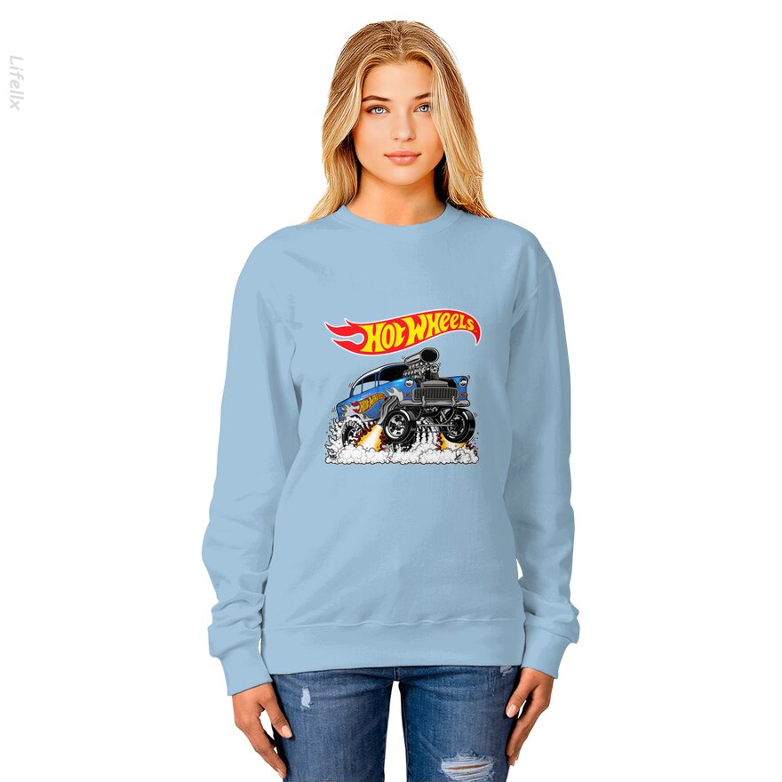 Hot Wheels 55 Chevy Bel Air Gasser Sweatshirt von @Silviaro