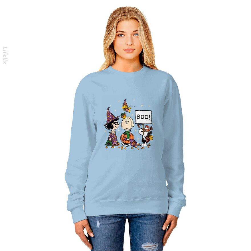 Retro Snoopy Halloween Sweatshirt door @Silviaro