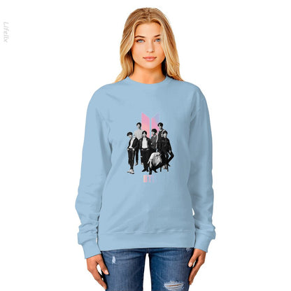 Bangtan BTS Group Sweatshirt By @Silviaro