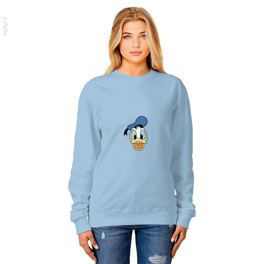 Retro Donald Sweatshirt door @Silviaro