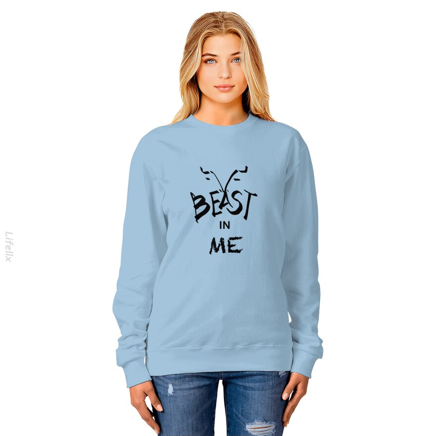 Beast in me Sweatshirt By @Silviaro