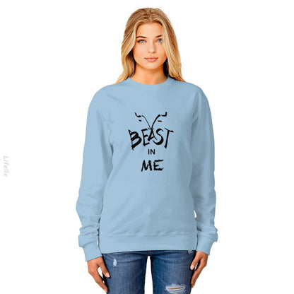 Bête en moi Sweat-shirt par @Silviaro