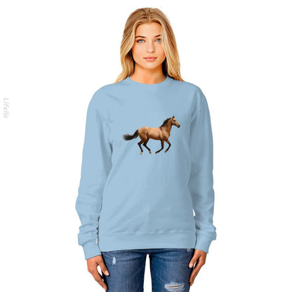 Paard Kledingaccessoires Sweatshirt door @Breez