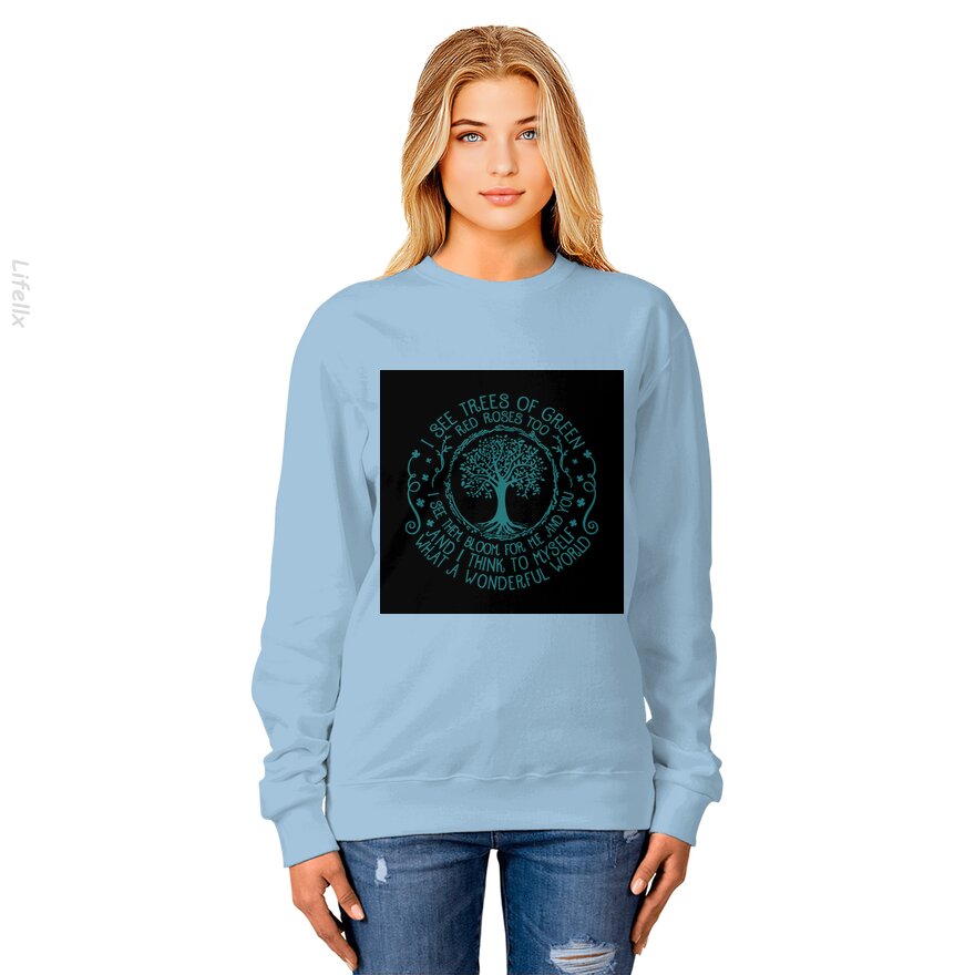 Arbre de Vie Sweat-shirt par @Silviaro