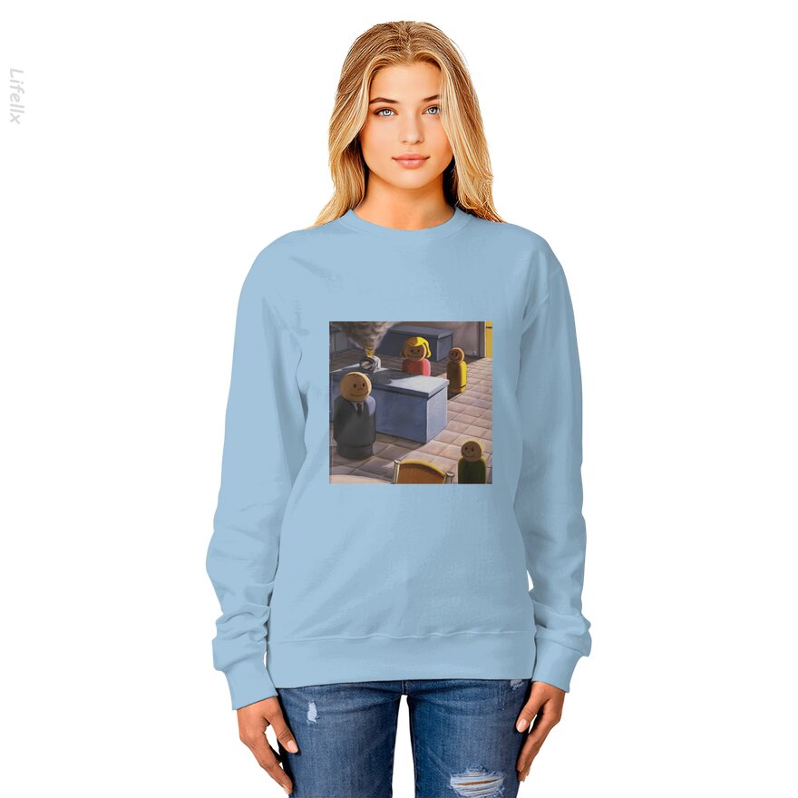 Sunny Day Real Estate - Dagboekjongen Sweatshirt door @Breez