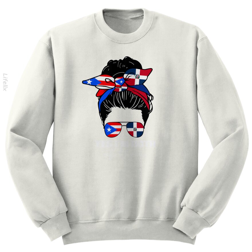 Dominicaans meisje Sweatshirt door @Breez