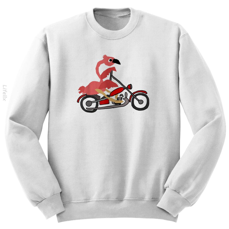 Motocicleta de Pájaro Sudadera por @Breez