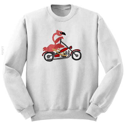 Vogel Motorfiets Sweatshirt door @Breez