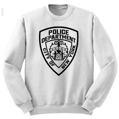 New York Police Department Sweatshirt By @Breez