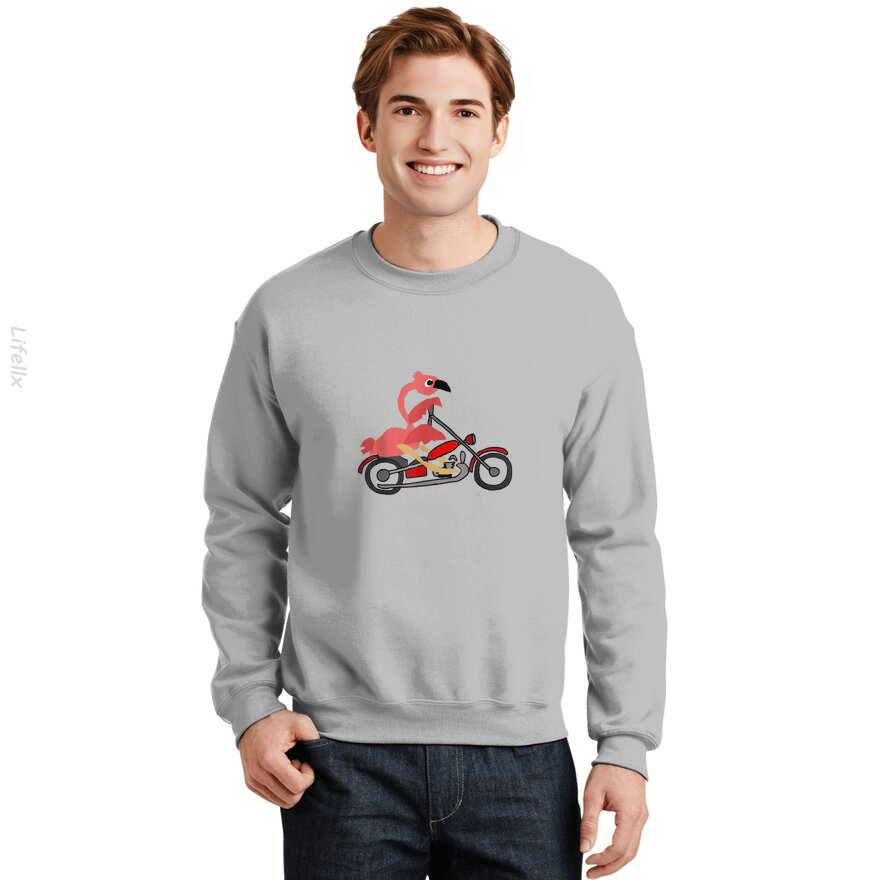 Moto Oiseau Sweat-shirt par @Breez