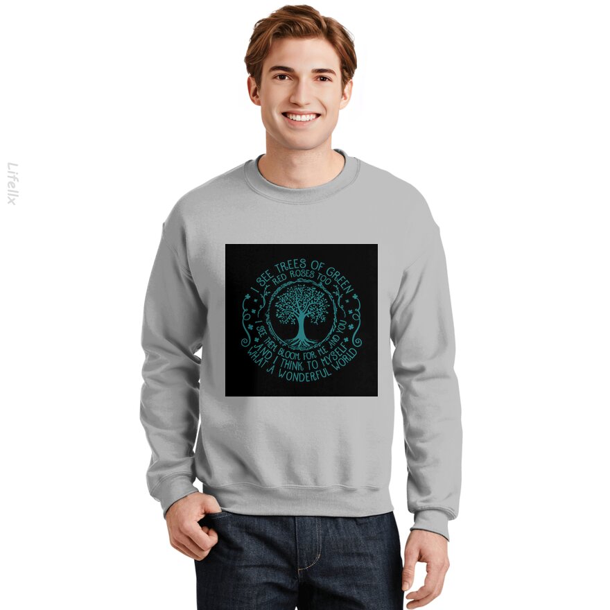 Arbre de Vie Sweat-shirt par @Silviaro