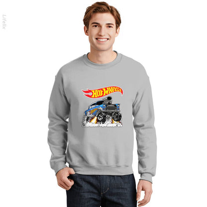 Hot Wheels 55 Chevy Bel Air Gasser Sweatshirt von @Silviaro