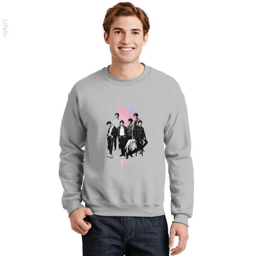 Bangtan BTS Group Sweatshirt By @Silviaro