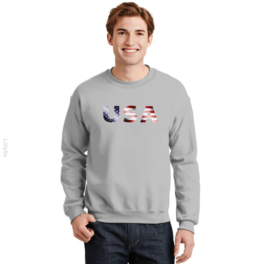 Der Unabhängigkeitstag USA Sweatshirt von @Breez